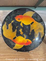 MaxSold Auction: Large Koi Plate - Cocoa (Florida, USA) SELLER MANAGED Estate Sale Online Auction - Broadcast Court.