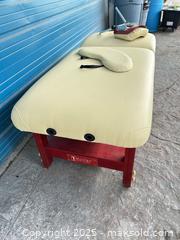 MaxSold Auction: Massage table - Cocoa (Florida, USA) SELLER MANAGED Estate Sale Online Auction - Broadcast Court.