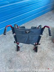 MaxSold Auction: Medline handicap, folding wheelchair - Cocoa (Florida, USA) SELLER MANAGED Estate Sale Online Auction - Broadcast Court.