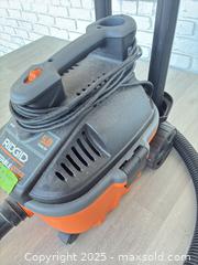 MaxSold Auction: Rigid 4 gallon 5 hp portable, vacuum canister cleaner - Cocoa (Florida, USA) SELLER MANAGED Estate Sale Online Auction - Broadcast Court.