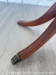 MaxSold Auction: Small antique clawfoot drop leaf table - Cocoa (Florida, USA) SELLER MANAGED Estate Sale Online Auction - Broadcast Court.