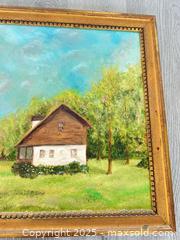 MaxSold Auction: Small painting - Cocoa (Florida, USA) SELLER MANAGED Estate Sale Online Auction - Broadcast Court.