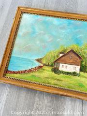 MaxSold Auction: Small painting - Cocoa (Florida, USA) SELLER MANAGED Estate Sale Online Auction - Broadcast Court.