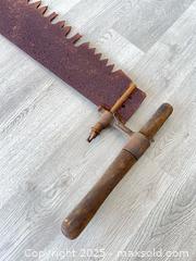 MaxSold Auction: Vintage lumberjack saw - Cocoa (Florida, USA) SELLER MANAGED Estate Sale Online Auction - Broadcast Court.