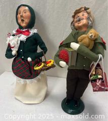MaxSold Auction: Byers’ Choice Ltd. Carolers – Handmade Vintage Pair, About 12&#34; H, With Boxes - Campbell (California, USA) SELLER MANAGED Downsizing Online Auction - Dell Avenue