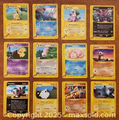 MaxSold Auction: 12 Pokemon Aquapolis cards - Mallorytown (Ontario, Canada) SELLER MANAGED Downsizing Online Auction - County Road 2