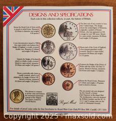 MaxSold Auction: 1983 UK Uncirculated Coin Set - includes first pound coin - Mallorytown (Ontario, Canada) SELLER MANAGED Downsizing Online Auction - County Road 2