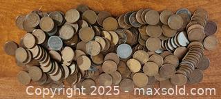MaxSold Auction: 303 Old US Lincoln pennies (all Wheaties) - Mallorytown (Ontario, Canada) SELLER MANAGED Downsizing Online Auction - County Road 2