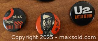 MaxSold Auction: 80s band buttons - Mallorytown (Ontario, Canada) SELLER MANAGED Downsizing Online Auction - County Road 2