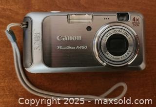 MaxSold Auction: Canon Powershot A460 - Mallorytown (Ontario, Canada) SELLER MANAGED Downsizing Online Auction - County Road 2