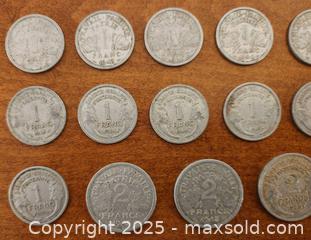 MaxSold Auction: French 1943 - 1959 aluminum coins - Mallorytown (Ontario, Canada) SELLER MANAGED Downsizing Online Auction - County Road 2