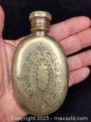 MaxSold Auction: Silver Plated Gentleman&#39;s Flask - 19th Century  - Mallorytown (Ontario, Canada) SELLER MANAGED Downsizing Online Auction - County Road 2