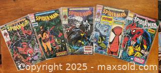 MaxSold Auction: Spiderman - Wolverine crossover complete arc Spider-man 8-12 - Mallorytown (Ontario, Canada) SELLER MANAGED Downsizing Online Auction - County Road 2