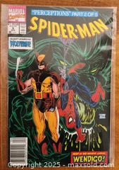 MaxSold Auction: Spiderman - Wolverine crossover complete arc Spider-man 8-12 - Mallorytown (Ontario, Canada) SELLER MANAGED Downsizing Online Auction - County Road 2