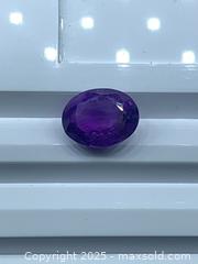 MaxSold Auction: DEEP INTENSE PURPLE!!! (6.66CT)  Amethyst Gemstone  (no treatment) - Toronto (Ontario, Canada) SELLER MANAGED Commercial Liquidation Online Auction - Queen Street East