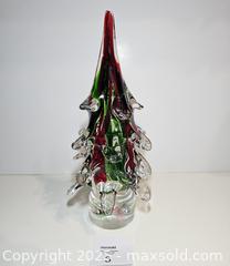 MaxSold Auction: Art Glass Christmas Tree - London (Ontario, Canada) SELLER MANAGED Downsizing Online Auction - Sterling Street