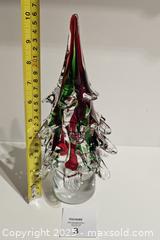 MaxSold Auction: Art Glass Christmas Tree - London (Ontario, Canada) SELLER MANAGED Downsizing Online Auction - Sterling Street