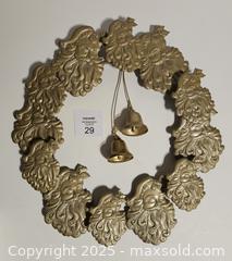 MaxSold Auction: Vintage Metal Santa Wreath - London (Ontario, Canada) SELLER MANAGED Downsizing Online Auction - Sterling Street