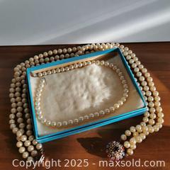 MaxSold Auction: 2 Beaded Necklaces As Shown - Grimsby (Ontario, Canada) SELLER MANAGED Reseller Online Auction - Mountview Avenue