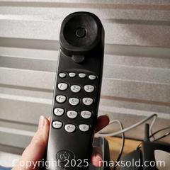 MaxSold Auction: 2 Landline Phones with Large Buttons, Corded and Cordless - Grimsby (Ontario, Canada) SELLER MANAGED Reseller Online Auction - Mountview Avenue