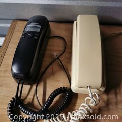 MaxSold Auction: 2 Retro Corded Phones Landlines - Grimsby (Ontario, Canada) SELLER MANAGED Reseller Online Auction - Mountview Avenue