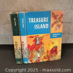 MaxSold Auction: 2 Vintage Children's Books Treasure Island Hans Brinker - Grimsby (Ontario, Canada) SELLER MANAGED Reseller Online Auction - Mountview Avenue