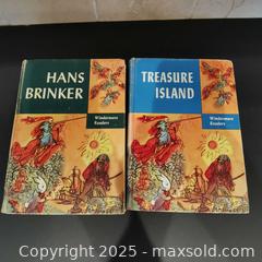 MaxSold Auction: 2 Vintage Children's Books Treasure Island Hans Brinker - Grimsby (Ontario, Canada) SELLER MANAGED Reseller Online Auction - Mountview Avenue