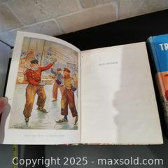 MaxSold Auction: 2 Vintage Children's Books Treasure Island Hans Brinker - Grimsby (Ontario, Canada) SELLER MANAGED Reseller Online Auction - Mountview Avenue