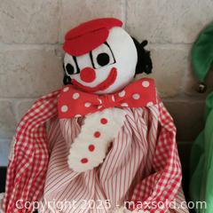 MaxSold Auction: 2 Vintage Clown Toys - Grimsby (Ontario, Canada) SELLER MANAGED Reseller Online Auction - Mountview Avenue