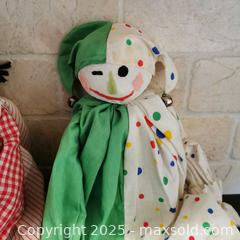 MaxSold Auction: 2 Vintage Clown Toys - Grimsby (Ontario, Canada) SELLER MANAGED Reseller Online Auction - Mountview Avenue