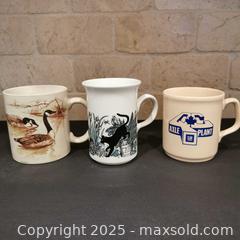 MaxSold Auction: 3 Mixed Mugs GM Plant Cats and Geese! - Grimsby (Ontario, Canada) SELLER MANAGED Reseller Online Auction - Mountview Avenue