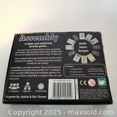 MaxSold Auction: Assmbly Card Game - Grimsby (Ontario, Canada) SELLER MANAGED Reseller Online Auction - Mountview Avenue