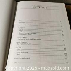 MaxSold Auction: Canadian Cookbooks Set of 2 Vintage Chinese Food Pierre Berton  - Grimsby (Ontario, Canada) SELLER MANAGED Reseller Online Auction - Mountview Avenue