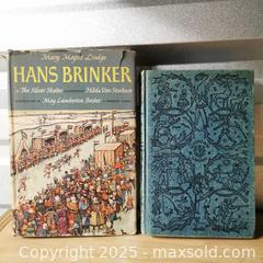 MaxSold Auction: Hans Brinker or The Silver Skates Vintage Books  - Grimsby (Ontario, Canada) SELLER MANAGED Reseller Online Auction - Mountview Avenue