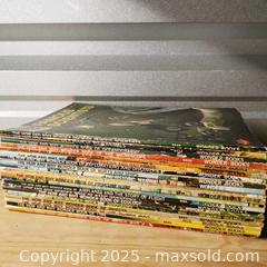 MaxSold Auction: How and Why Book Set Vintage Softcover 60s/70s  - Grimsby (Ontario, Canada) SELLER MANAGED Reseller Online Auction - Mountview Avenue