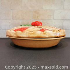 MaxSold Auction: Large Cherry Pie Ceramic Keeper Plate Holder - Grimsby (Ontario, Canada) SELLER MANAGED Reseller Online Auction - Mountview Avenue