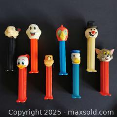 MaxSold Auction: Mixed Set of 8 Retro Pez Dispensers - Grimsby (Ontario, Canada) SELLER MANAGED Reseller Online Auction - Mountview Avenue