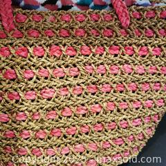 MaxSold Auction: Pink and Raffia Large Bag - Grimsby (Ontario, Canada) SELLER MANAGED Reseller Online Auction - Mountview Avenue