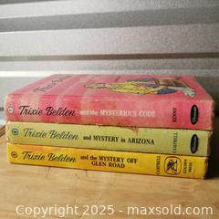MaxSold Auction: Set of 3 Trixie Belden Vintage Books - Grimsby (Ontario, Canada) SELLER MANAGED Reseller Online Auction - Mountview Avenue