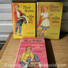 MaxSold Auction: Set of 3 Trixie Belden Vintage Books - Grimsby (Ontario, Canada) SELLER MANAGED Reseller Online Auction - Mountview Avenue