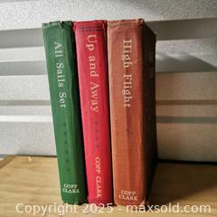 MaxSold Auction: Set of 3 Vintage Canadian School Books 1950s  - Grimsby (Ontario, Canada) SELLER MANAGED Reseller Online Auction - Mountview Avenue