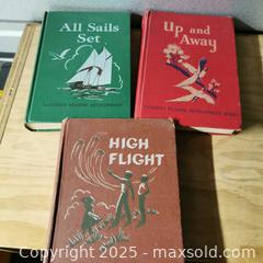 MaxSold Auction: Set of 3 Vintage Canadian School Books 1950s  - Grimsby (Ontario, Canada) SELLER MANAGED Reseller Online Auction - Mountview Avenue