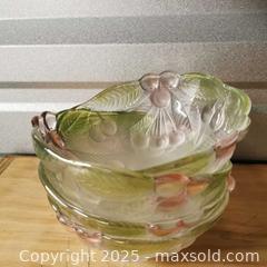 MaxSold Auction: Set of 4 Mikasa Bountiful Cherries Small Bowls - Grimsby (Ontario, Canada) SELLER MANAGED Reseller Online Auction - Mountview Avenue