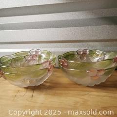 MaxSold Auction: Set of 4 Mikasa Bountiful Cherries Small Bowls - Grimsby (Ontario, Canada) SELLER MANAGED Reseller Online Auction - Mountview Avenue