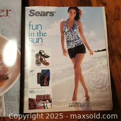 MaxSold Auction: Slow Cooker Recipe Book and Sears Catalogue 2011 - Grimsby (Ontario, Canada) SELLER MANAGED Reseller Online Auction - Mountview Avenue