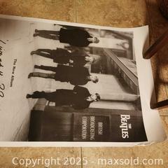 MaxSold Auction: The Beatles Poster Live at the BBC - Grimsby (Ontario, Canada) SELLER MANAGED Reseller Online Auction - Mountview Avenue
