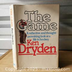 MaxSold Auction: The Game by Ken Dryden First Edition, Fifth Printing Hockey Book - Grimsby (Ontario, Canada) SELLER MANAGED Reseller Online Auction - Mountview Avenue