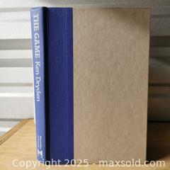 MaxSold Auction: The Game by Ken Dryden First Edition, Fifth Printing Hockey Book - Grimsby (Ontario, Canada) SELLER MANAGED Reseller Online Auction - Mountview Avenue