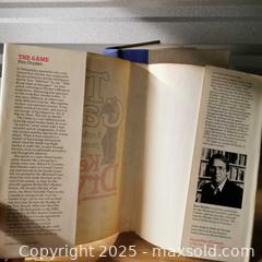 MaxSold Auction: The Game by Ken Dryden First Edition, Fifth Printing Hockey Book - Grimsby (Ontario, Canada) SELLER MANAGED Reseller Online Auction - Mountview Avenue