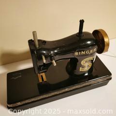 MaxSold Auction: Toy Singer Sewing Machine Untested - Grimsby (Ontario, Canada) SELLER MANAGED Reseller Online Auction - Mountview Avenue